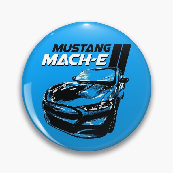 Artikelvorschau, Vintage Mustang Mach-E Retro Streifen entworfen und verkauft von zealology.
