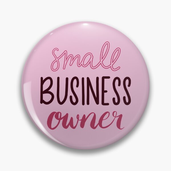 Item preview, Small Business Owner Hand Lettered Design - Raspberry and Pink designed and sold by annedesignco.