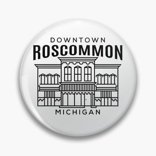 Item preview, Downtown Roscommon MI designed and sold by HalpinDesign.