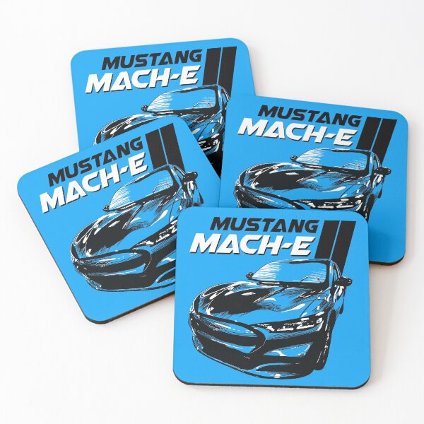 Item preview, Vintage Mustang Mach-E Retro Stripes designed and sold by zealology.