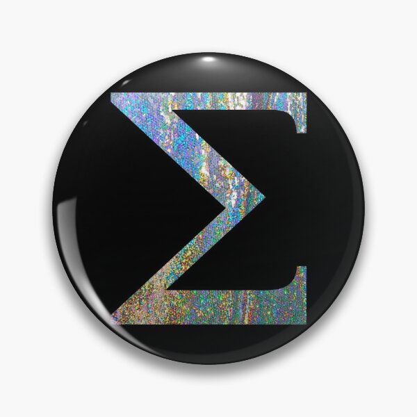 Item preview, Holographic Sigma designed and sold by artbysydsyd.