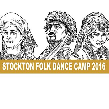 Artwork thumbnail, Stockton Folk Dance Camp 2016 by Stockton Folk Dance Camp