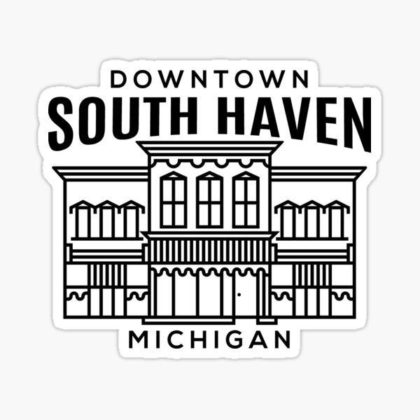 Item preview, Downtown South Haven MI designed and sold by HalpinDesign.