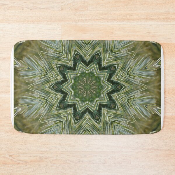 Item preview, Evergreen pine needle mandala designed and sold by rvjames.