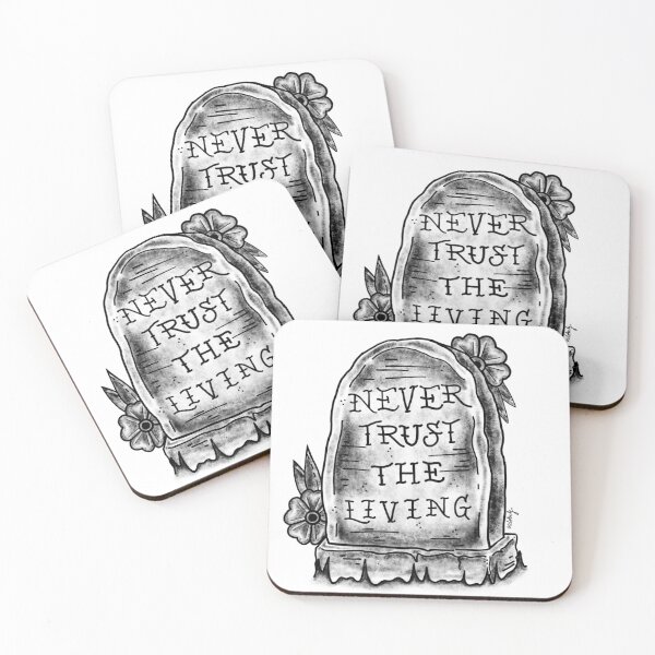 Item preview, Never Trust The Living designed and sold by michaelaari.