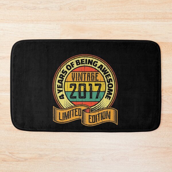 Item preview, 4 years of being awesome vintage 2017 Limited edition designed and sold by Hananiah Merch.