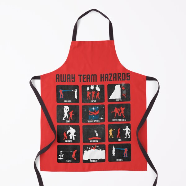 Item preview, Away Team Hazards designed and sold by CreativeSpero.