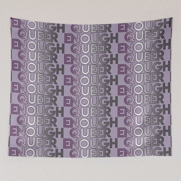 Item preview, queer enough (ace) designed and sold by hungrykate.