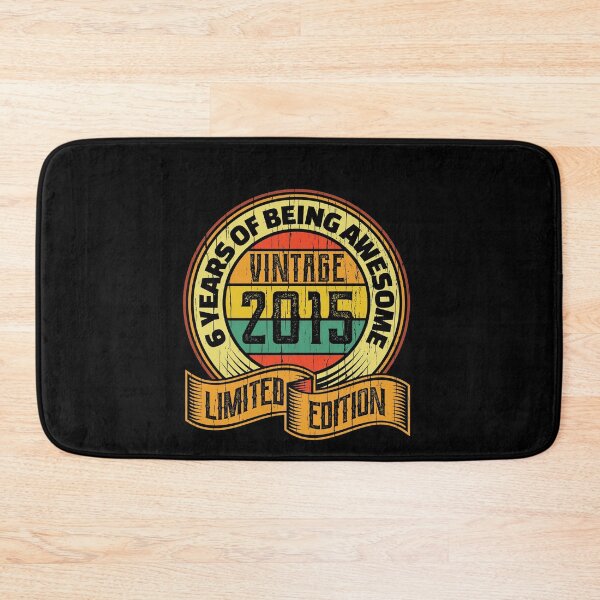 Item preview, 6 years of being awesome vintage 2015 Limited edition designed and sold by Hananiah Merch.