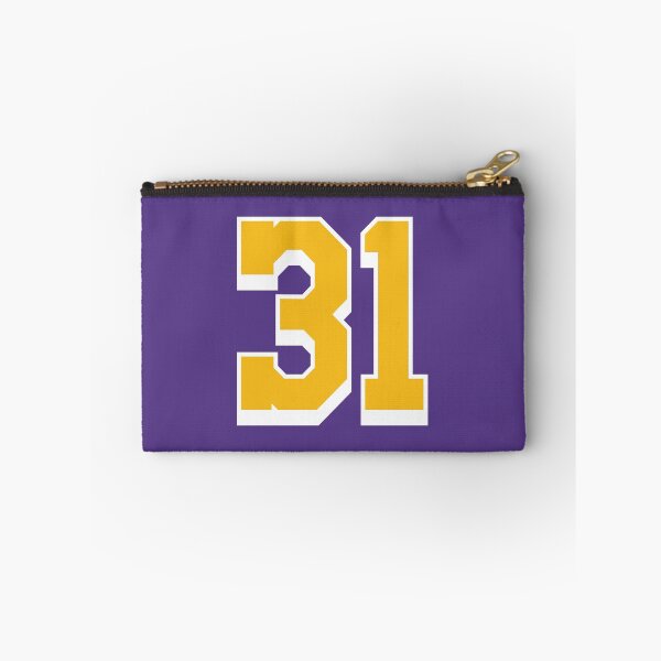 Item preview, 31 Yellow Number thirty-one Purple Basketball Jersey designed and sold by elhefe.