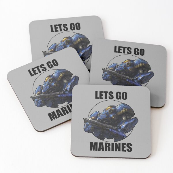 Item preview, LETS GO MARINES designed and sold by WarGear.