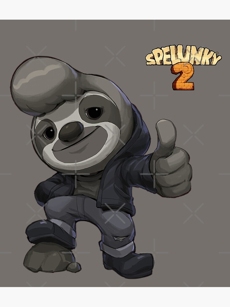 Classic Guy - Spelunky 2 Poster for Sale by remembermekid