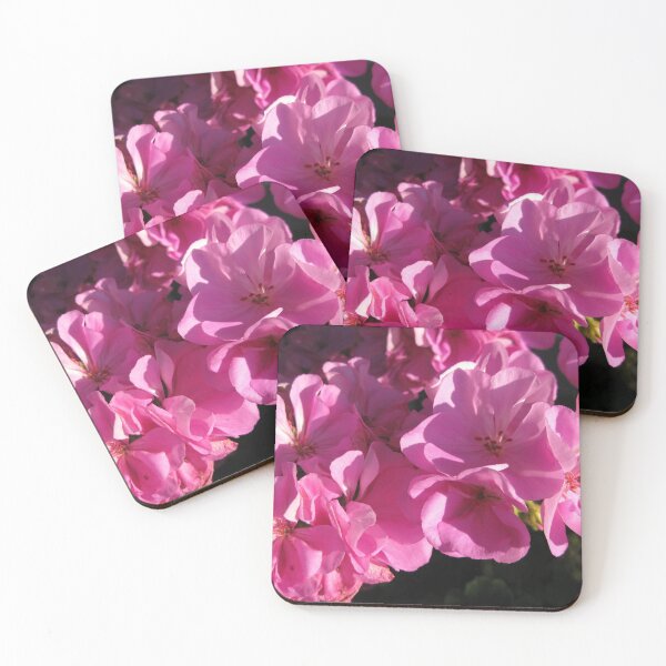 Item preview, Pink Geranium Flowers designed and sold by FlowersAndMore.