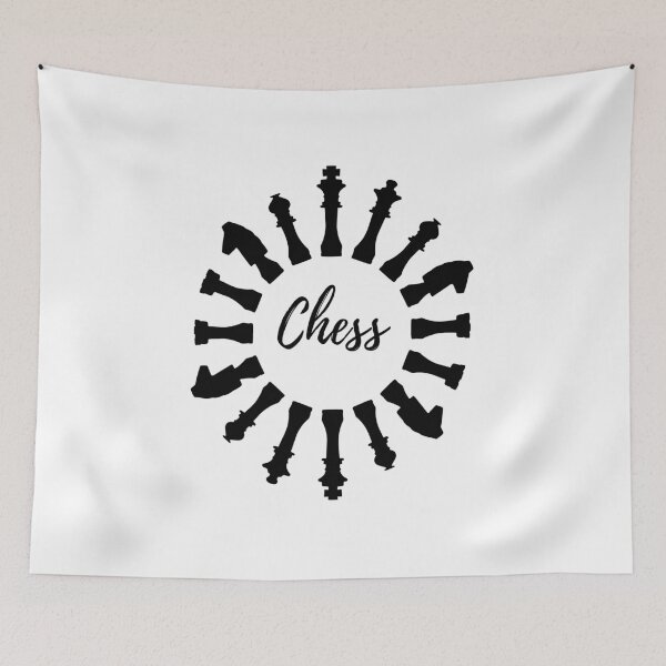 Item preview, Just A Girl Who Loves Chess...Chess Pieces Graphic Design  designed and sold by Christeena-.