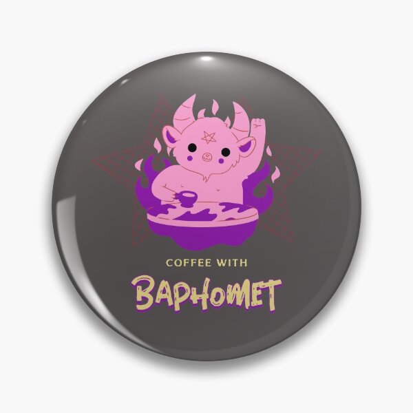 Item preview, Coffee With Baphomet designed and sold by fifty-bucks.