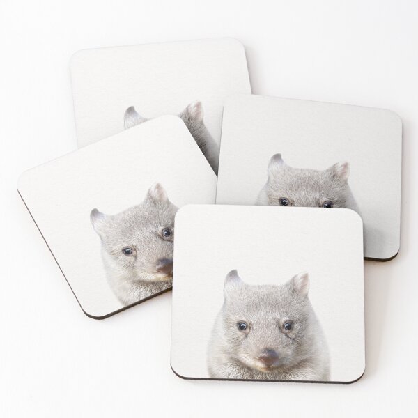 Artikelvorschau, Baby Wombat, Tierbabys Kunstdruck von Synplus entworfen und verkauft von synplus.