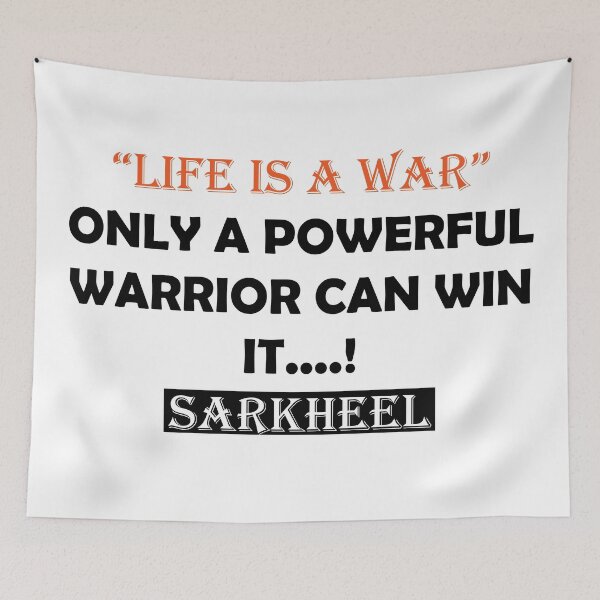 Item preview, Life is a war. designed and sold by SSAbrand.