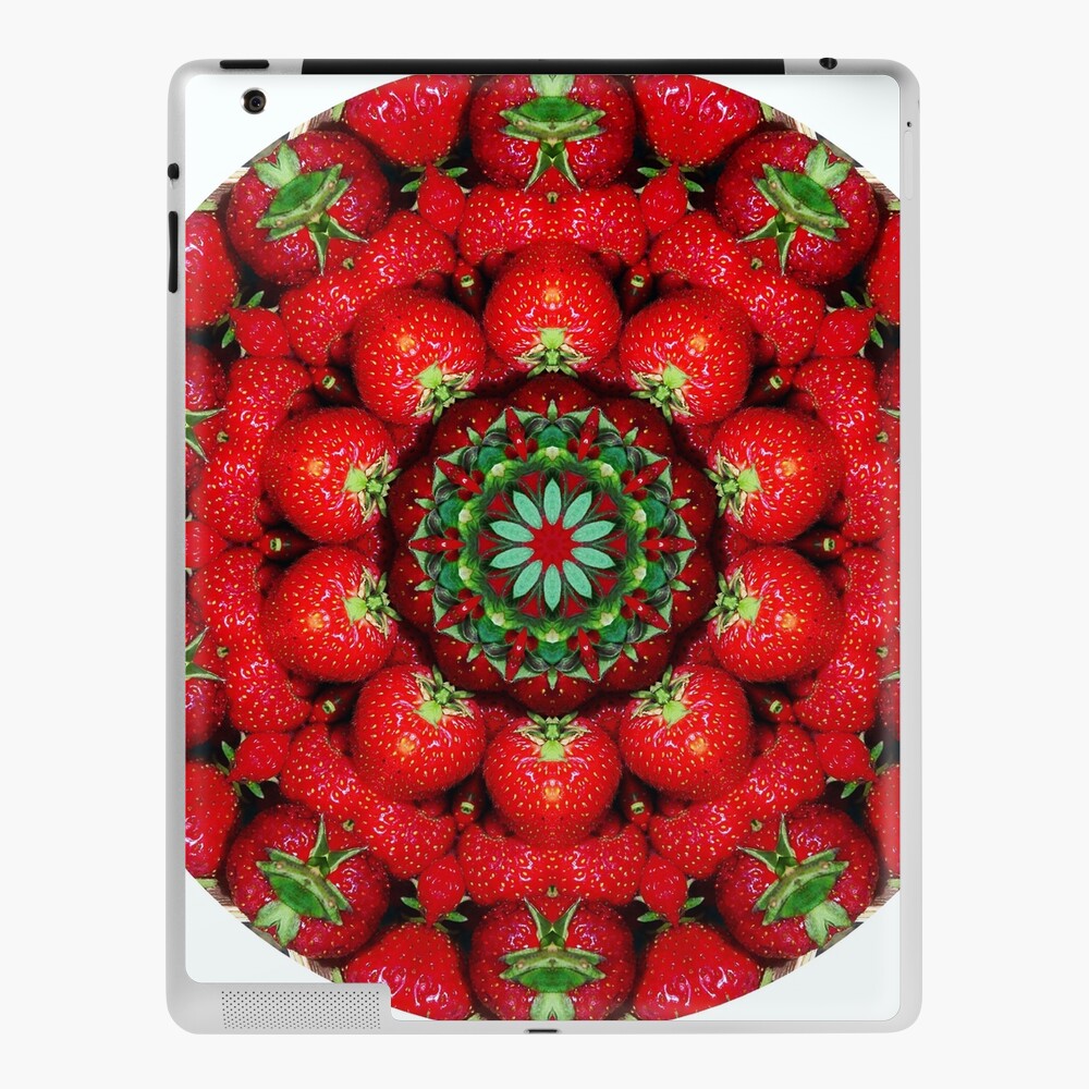 Download Strawberry Season Mandala K4 1157 Ipad Case Skin By Rvjames Redbubble