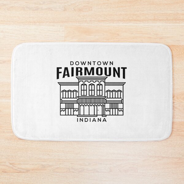 Item preview, Downtown Fairmount IN designed and sold by HalpinDesign.