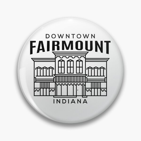 Item preview, Downtown Fairmount IN designed and sold by HalpinDesign.
