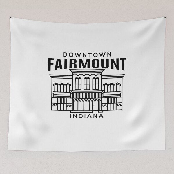 Item preview, Downtown Fairmount IN designed and sold by HalpinDesign.