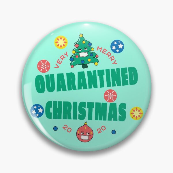 Item preview, Very Merry Quarantined Christmas 2020 designed and sold by WordsmithNerd.