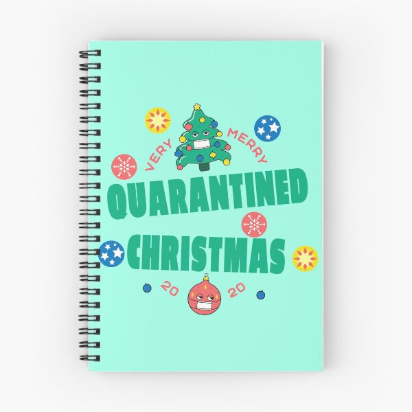 Item preview, Very Merry Quarantined Christmas 2020 designed and sold by WordsmithNerd.