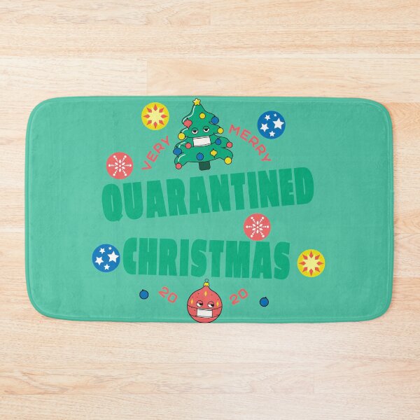 Item preview, Very Merry Quarantined Christmas 2020 designed and sold by WordsmithNerd.