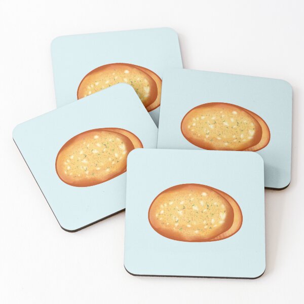 Item preview, garlic bread (blue) designed and sold by hungrykate.
