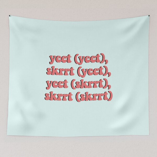 Item preview, Timothee Chalamet Yeet Skrrt SNL red designed and sold by Sabrina Manni.
