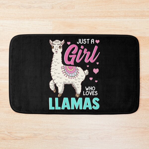 Item preview, Cute & Funny Just A Girl Who Loves Llamas Lama designed and sold by perfectpresents.