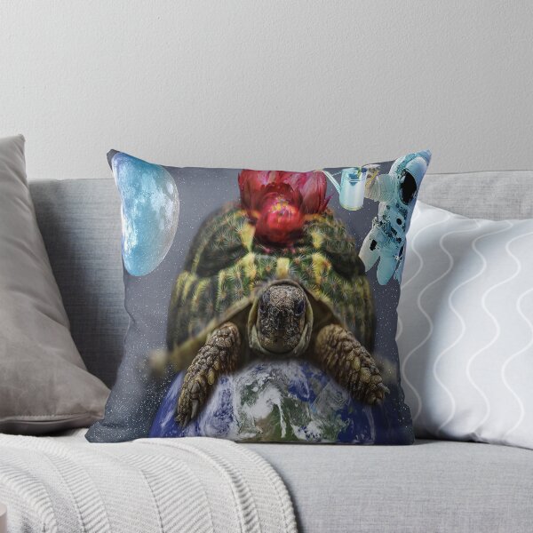 Item preview, Testudo Cactus Relaxing on Earth Planet designed and sold by spikemet.