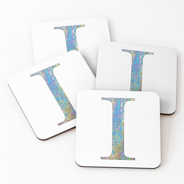 Item preview, Holographic Iota // Letter I designed and sold by artbysydsyd.