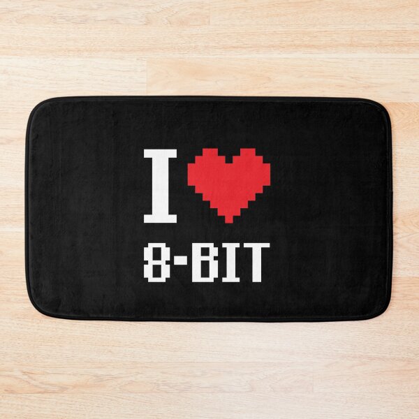Item preview, I love 8 bit - 8 bit gaming style designed and sold by ShawnDzign.