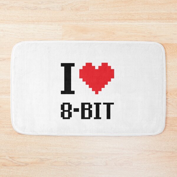 Item preview, I love 8 bit - 8 bit gaming style designed and sold by ShawnDzign.