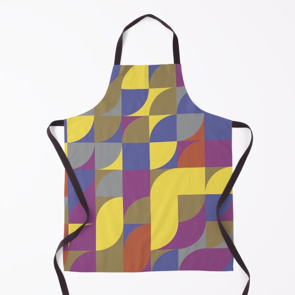 Item preview, Abstract pattern with geometric tiles in yellow and gray color palette designed and sold by acidmit.