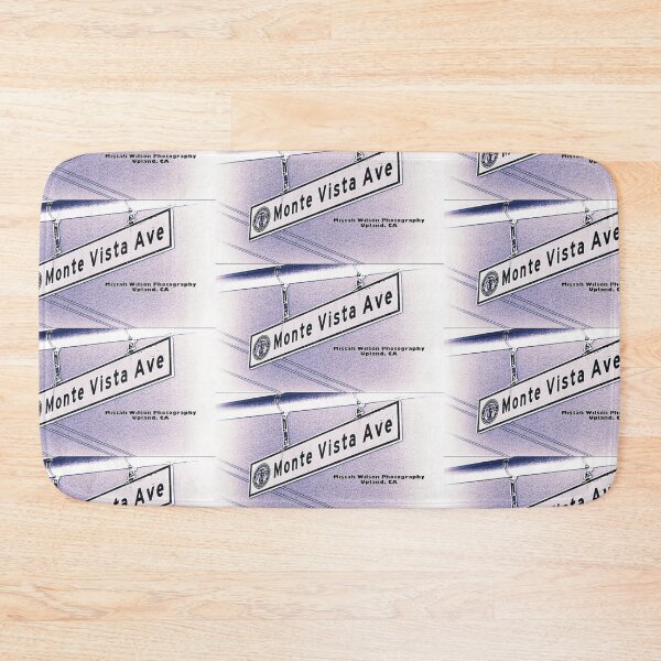 Item preview, Monte Vista Avenue, Upland, California by Mistah Wilson designed and sold by The Street Sign Store.