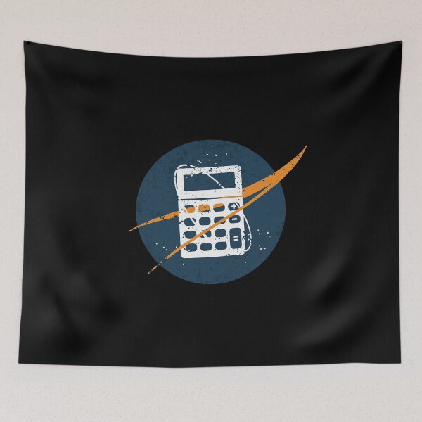 Aperçu de l'œuvre Accounting Calculator Space Vintage créée et vendue par orlumbuspirate.