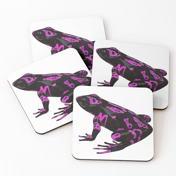 Item preview, Black and purple Dart Frog designed and sold by sarcohpagus.
