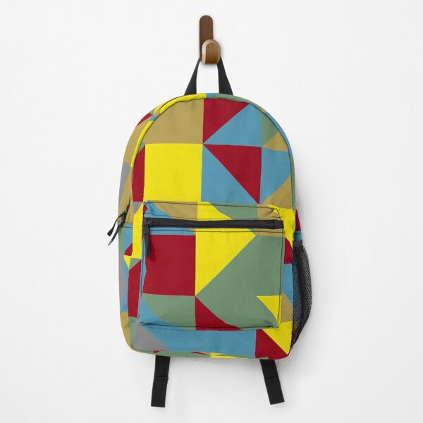 Item preview, Geometric tiles in yellow and gray color palette in abstract pattern designed and sold by acidmit.