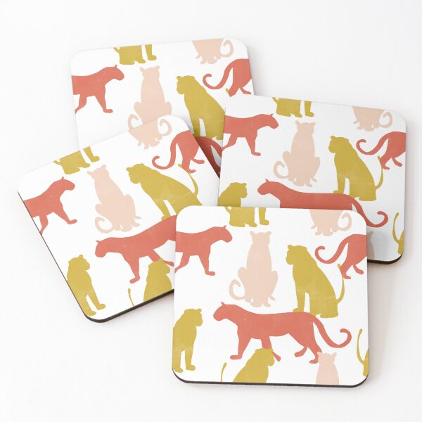 Item preview, Cheetah, Leopard, Jaguar Colorful Animal Collage designed and sold by rayvivienne.