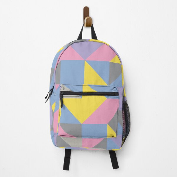 Item preview, Geometric tiles in yellow and gray color palette in abstract mosaic designed and sold by acidmit.