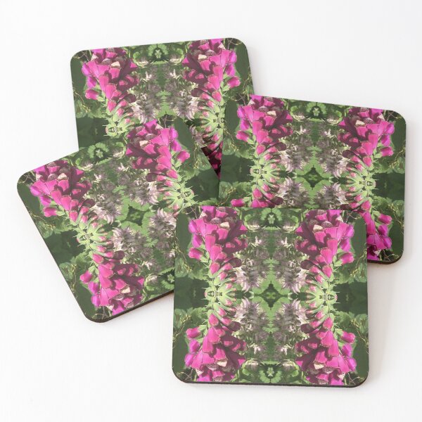 Artikelvorschau, Divine Botanicals: Lila herumtollende Fingerhüte in Emerald Green Gardens entworfen und verkauft von RoseAromas.