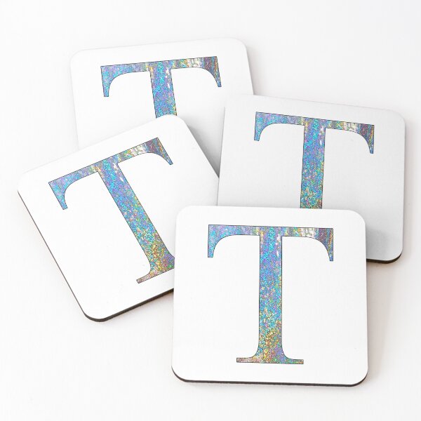 Item preview, Holographic Tau // Letter T designed and sold by artbysydsyd.