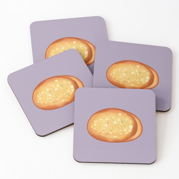 Item preview, garlic bread (purple) designed and sold by hungrykate.