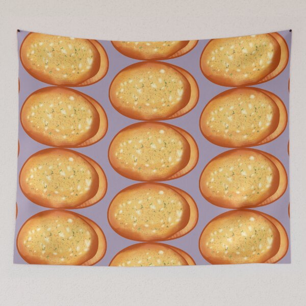 Item preview, garlic bread (purple) designed and sold by hungrykate.