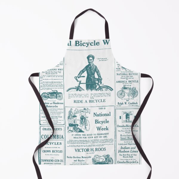 Item preview, 1919 Vintage Bike Week Newspaper Page designed and sold by bellatierra.