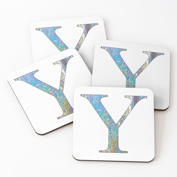 Item preview, Holographic Upsilon // Letter Y designed and sold by artbysydsyd.