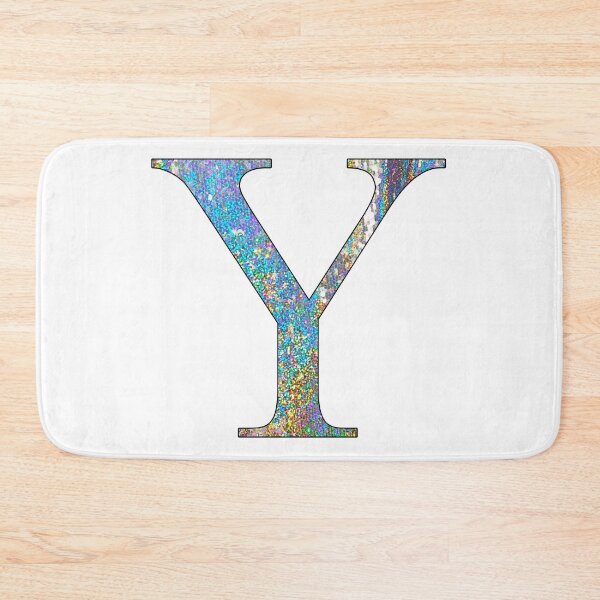 Item preview, Holographic Upsilon // Letter Y designed and sold by artbysydsyd.