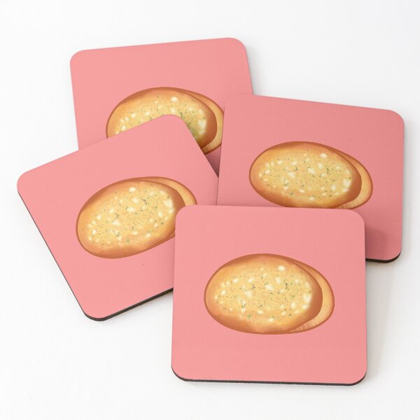 Item preview, garlic bread (red) designed and sold by hungrykate.